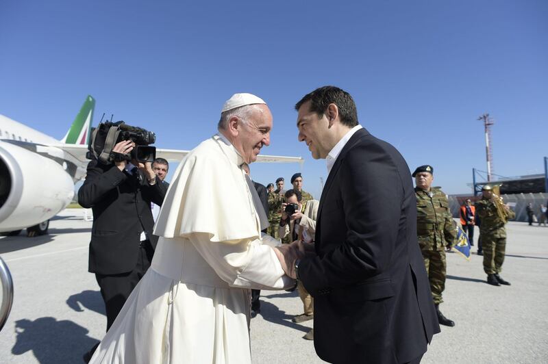 Il Papa a Lesbo 14