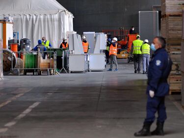Arrivati oggi i primi due pazienti all'ospedale di Fiera Milano 1
