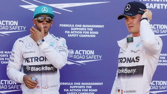 F1: Venti di guerra in Mercedes Rosberg ora rischia