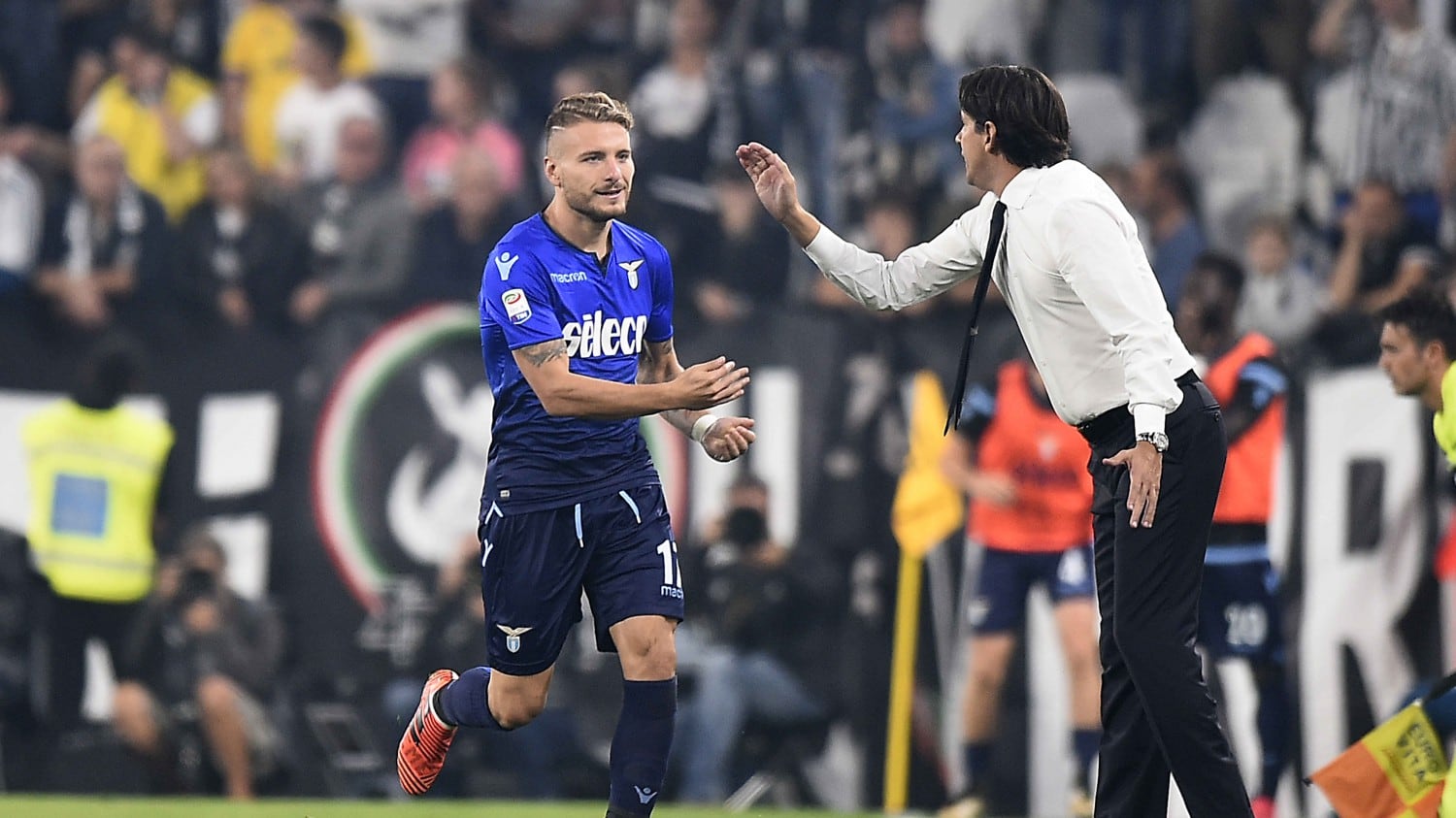 Lazio corsara all'Allianz Stadium: Immobile stende 2-1 in rimonta la Juventus