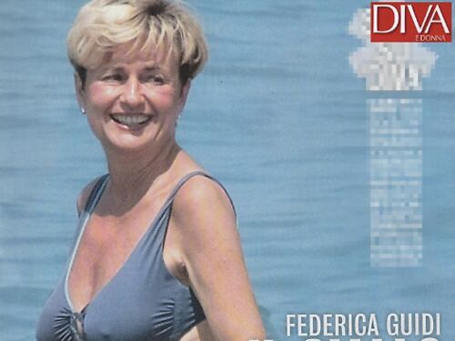 Federica Guidi e il relax al mare in vacanza