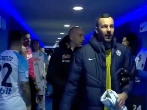"Mi raccomando…". Le parole di Handanovic che indignano il web