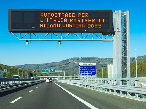 Autostrade per l'Italia e Milano Cortina 2026: siglata la partnership in vista dei giochi olimipici e paralimpici invernali