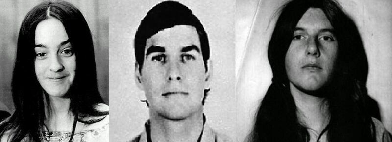 Susan Atkins, Tex Watson e Patricia Krenwinkel