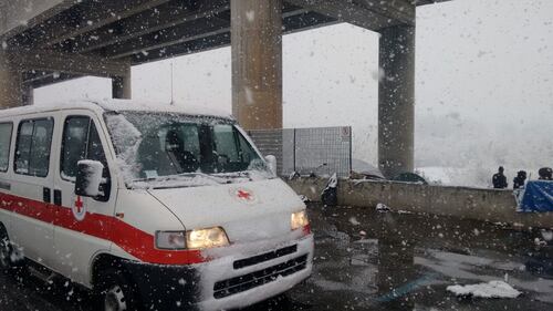 Neve a Ventimiglia, evacuata tendopoli abusiva 5