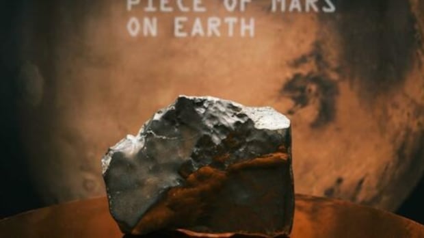 Venduto all’asta il più grande meteorite marziano: ecco quanto è costato