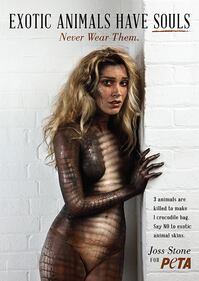 Joss Stone e le altre star nude per PETA 1