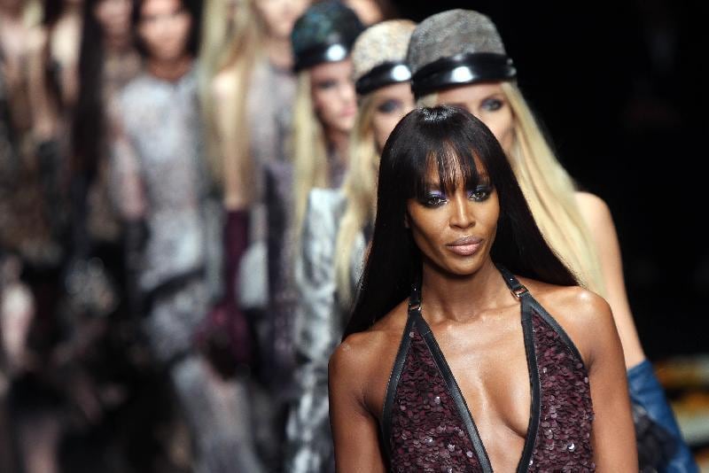 Naomi Campbell, 45 anni da Venere Nera 30