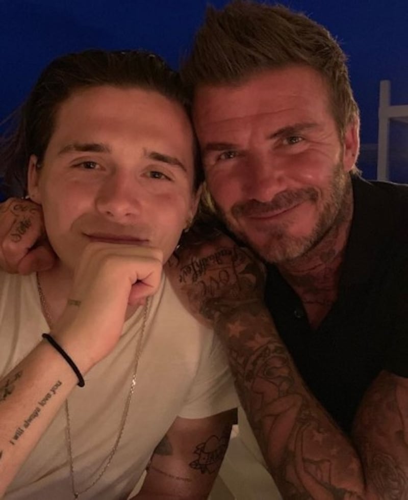 David, Victoria e Brooklyn Beckham, le foto più belle 4