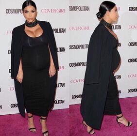 Kim Kardashian sempre più bella in gravidanza 18