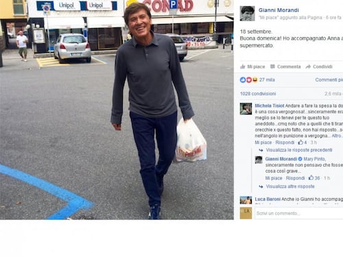 La disoccupazione è anche colpa dei Gianni Morandi