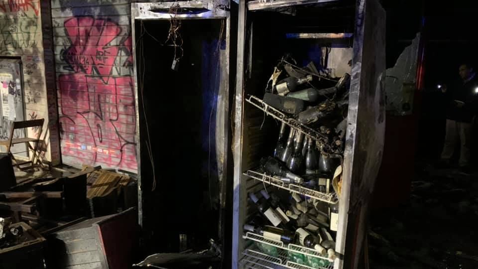 Ancora paura a Centocelle, in fiamme il Baraka Bistrot