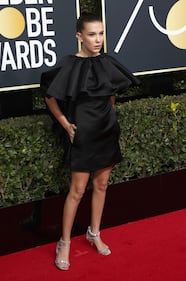 Golden Globe 2018, star in nero sul red carpet 6
