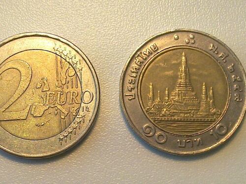 Monete thailandesi come i 2 euro: attenzione alla truffa