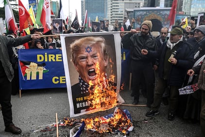 Turchia, proteste contro Trump 1