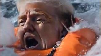 La campagna choc di Open Arms sui social. Da Trump alla Meloni, i leader affogano
