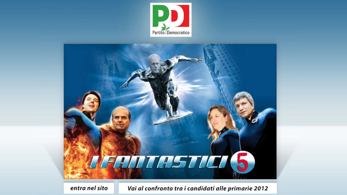 Nel centrosinistra è lotta tra i Fantastici 5