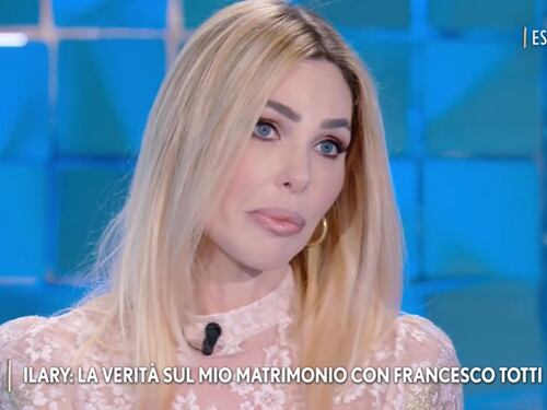 "Una cosa schifosa". Ora Ilary Blasi non usa giri di parole