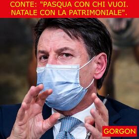 Ecco la satira del giorno. Gli auguri di Conte 1