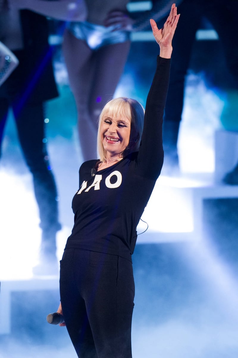 Raffaella Carrà: le foto della finale di The Voice 5