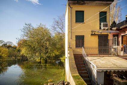 Il Ticino esonda a Pavia 7