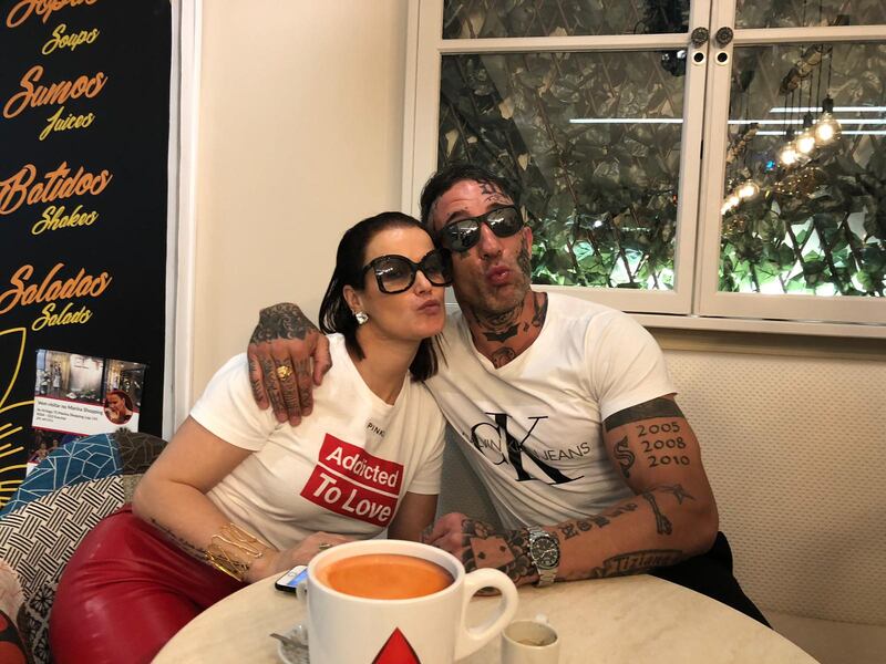 Simone Coccia Colaiuta beccato con la sorella di Ronaldo 1