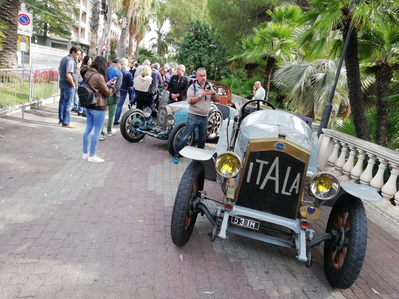 A Ospedaletti la rievocazione del Gran Premio di Sanremo con i bolidi d'epoca 6