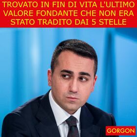 Ecco la satira del giorno. Trovato valore dei 5 Stelle 1