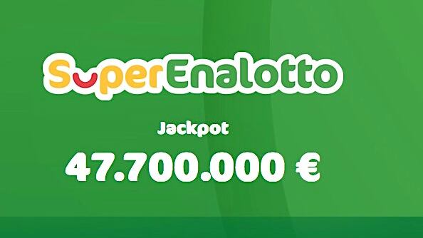 SuperEnalotto, jackpot a 47,7 milioni: vinti 96mila euro a Conegliano e Cassano delle Murge