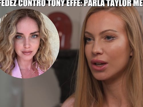 "Incoerente". La bordata di Taylor Mega a Chiara Ferragni