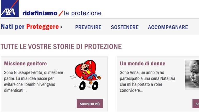 "Nati per proteggere": Axa dà voce e premia le storie di tutti i giorni