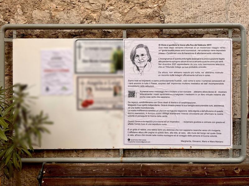 Il qr code per non dimenticare Giovina Mariano 4