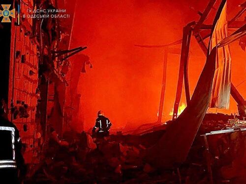 L'attacco coi missili ipersonici: la devastazione di Odessa