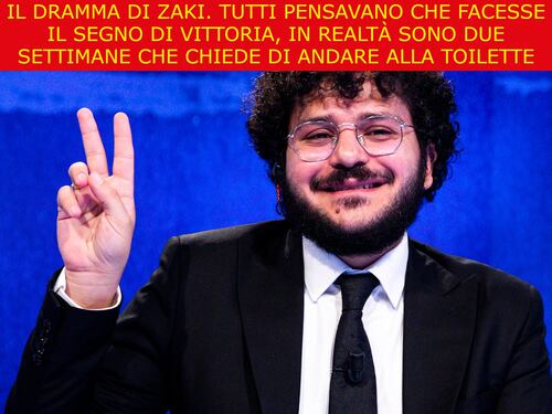La satira del giorno. Il dramma di Zaki