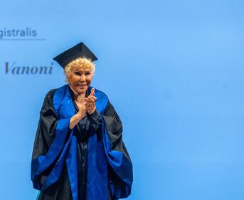 L'omaggio della laurea Honoris Causa a Ornella Vanoni 6