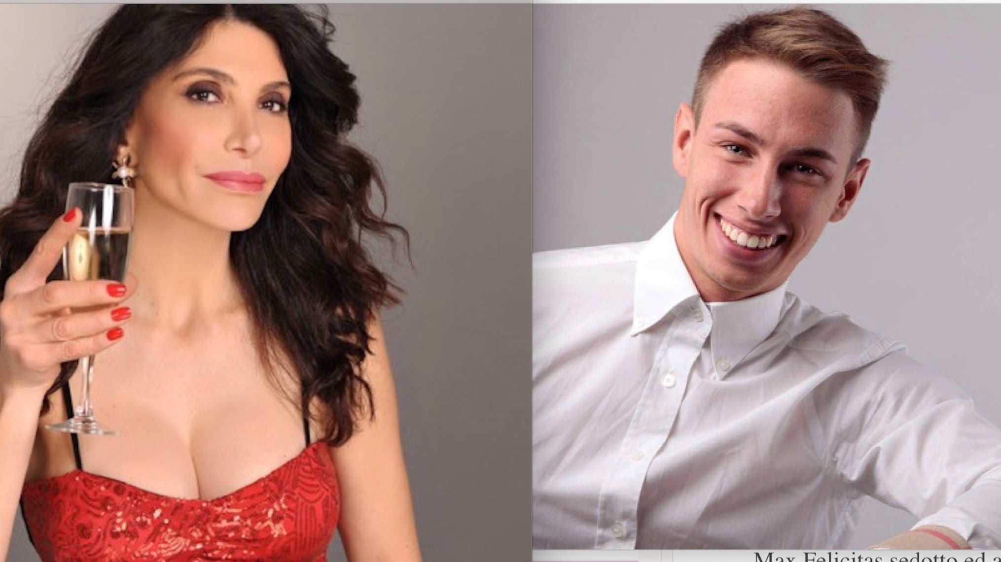 Il pornostar Max Felicitas “sedotto e abbandonato” da Carmen Di Pietro