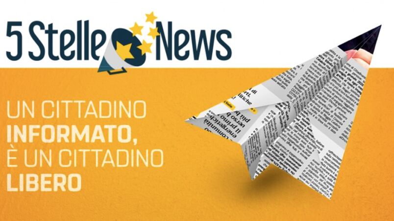 M5S lancia il suo giornale: arriva il "5 Stelle News"