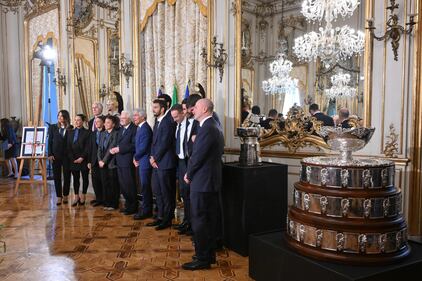 L'Italia del tennis va da Mattarella: le immagini più belle della cerimonia al Quirinale 17