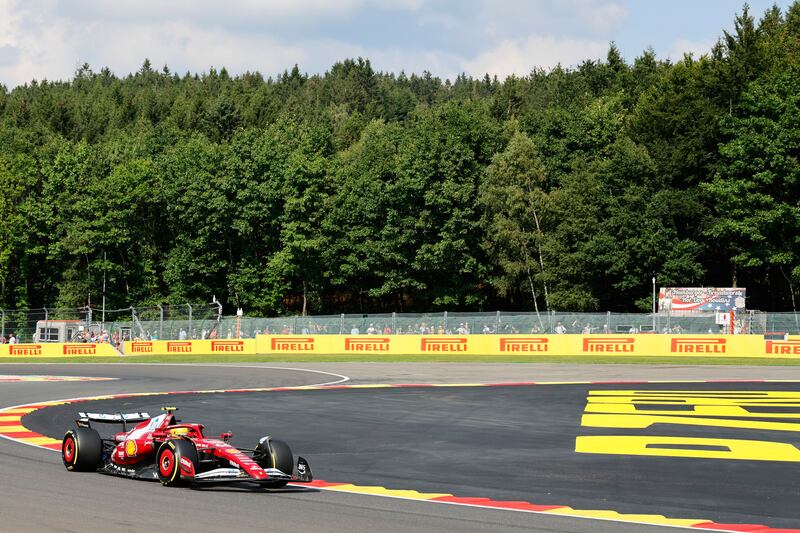 F1 Belgio SS1 Hamilton lungo