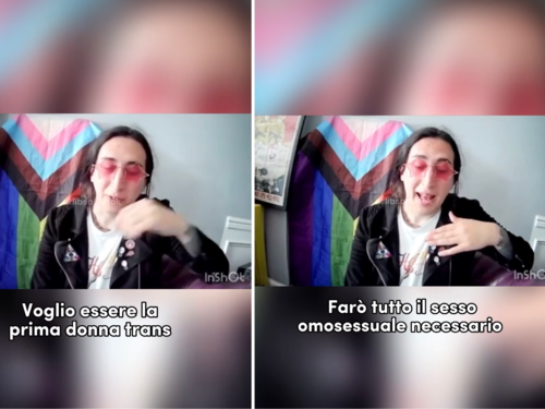 "Voglio essere la prima trans ad abortire". Il video choc pubblicato online