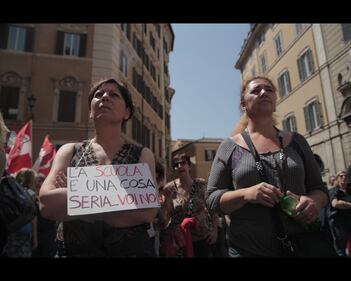 Proteste contro la riforma della scuola 8