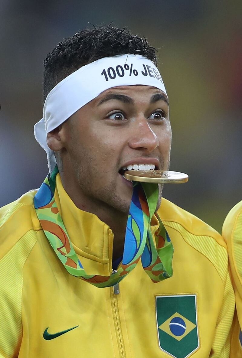 Rio, la gioia verdeoro per l'oro nel calcio 17