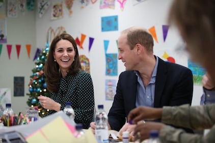 Kate Middleton e il Principe William con i bimbi in ospedale: foto 1