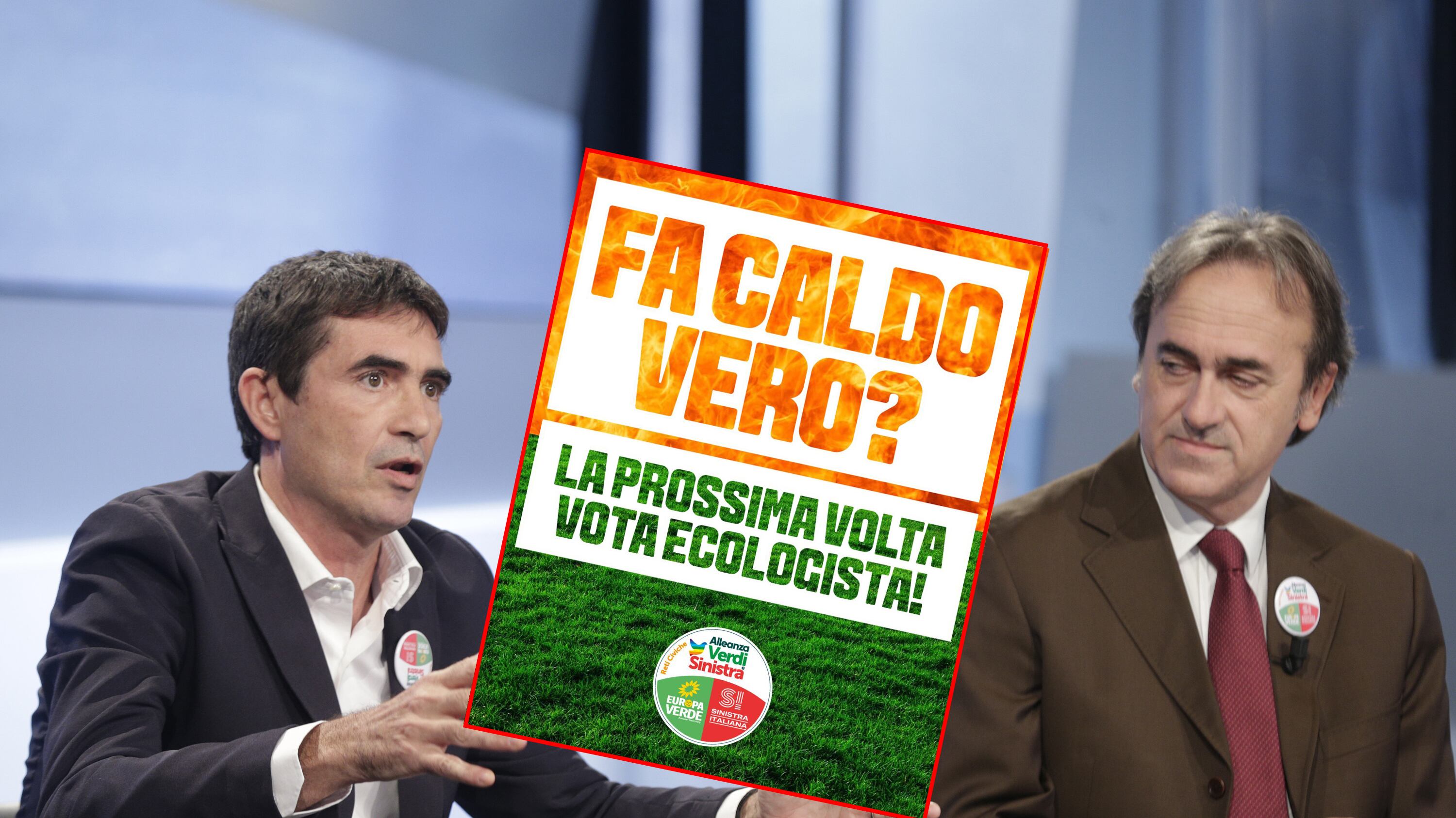 "Fa caldo? La prossima volta vota ecologista". L'assurda sparata dei Verdi