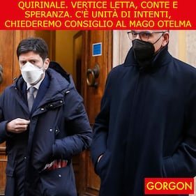 La satira del giorno. Vertice Letta, Conte e Speranza 1