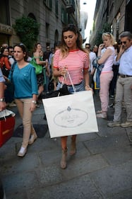 Le sorelle Rodriguez fanno shopping a Milano 15