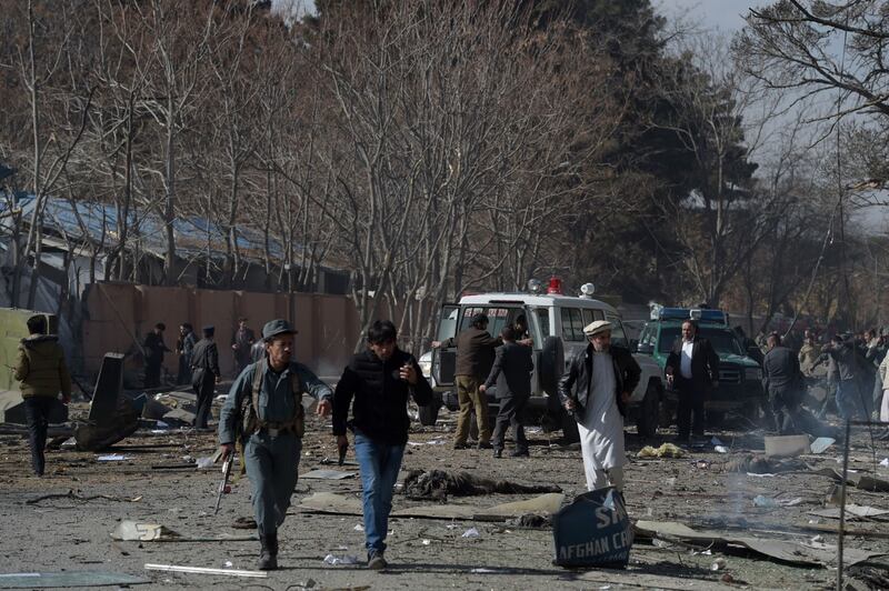 I feriti nell'attentato di Kabul 4