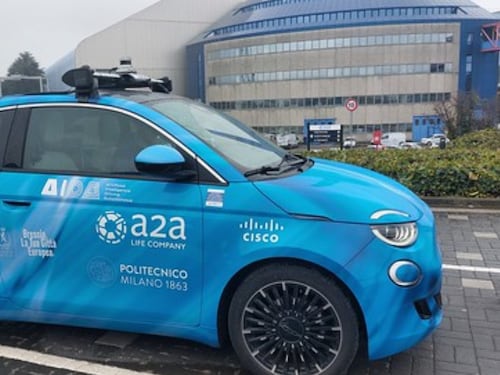 Il futuro del carsharing: a Brescia le auto senza conducente cercano passeggeri