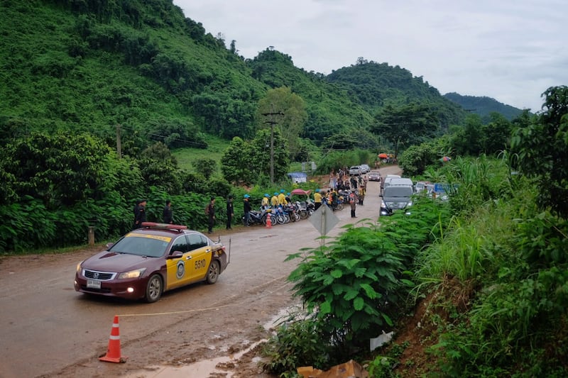 Thailandia, i primi ragazzini sono usciti dalla grotta 3