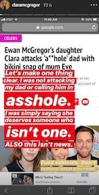 Clara McGregor, le immagini della sexy figlia di Ewan McGregor 3